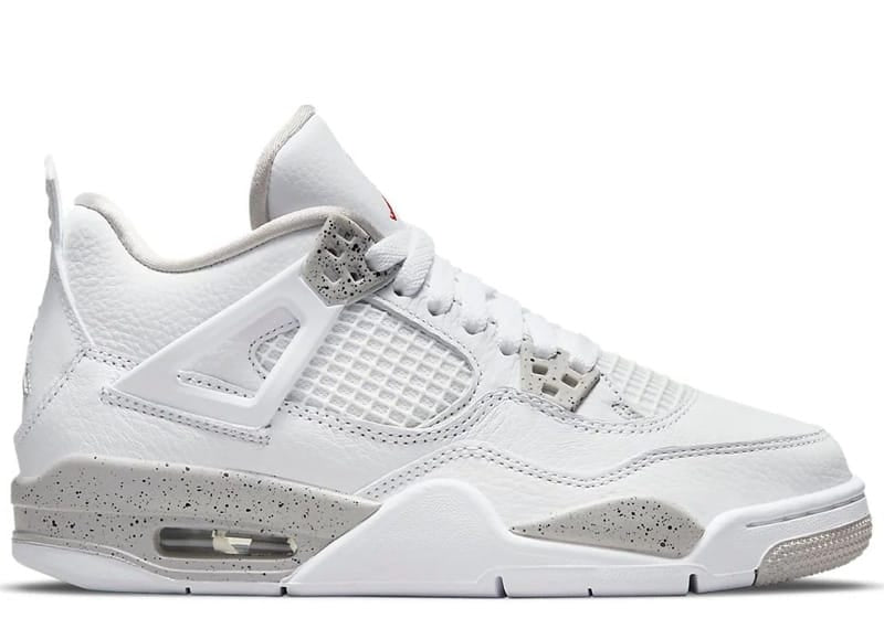 Jordan 4 Retro White Oreo (2021) (GS) – Court Order