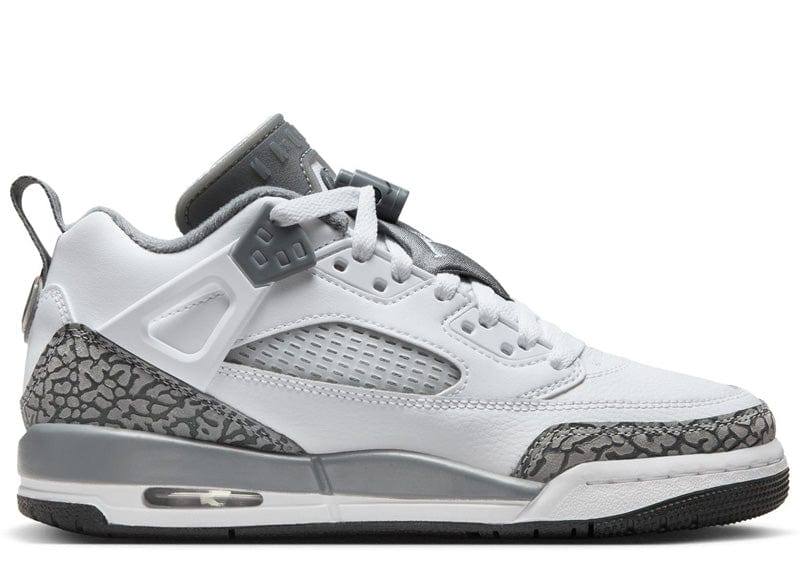 Jordan Spizike Low White Anthracite Wolf Grey (GS) – Court Order