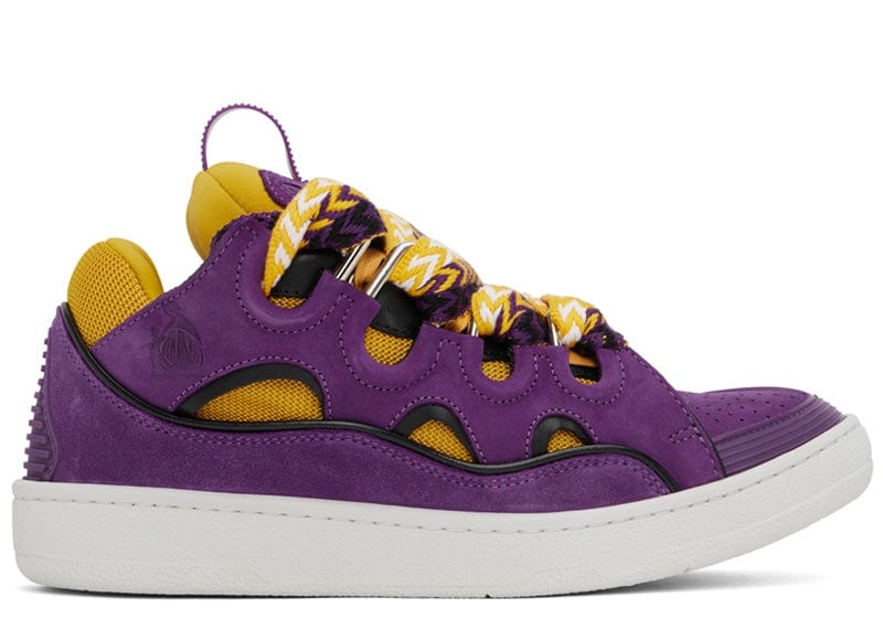 Lanvin Curb Sneakers Purple/Yellow – Court Order