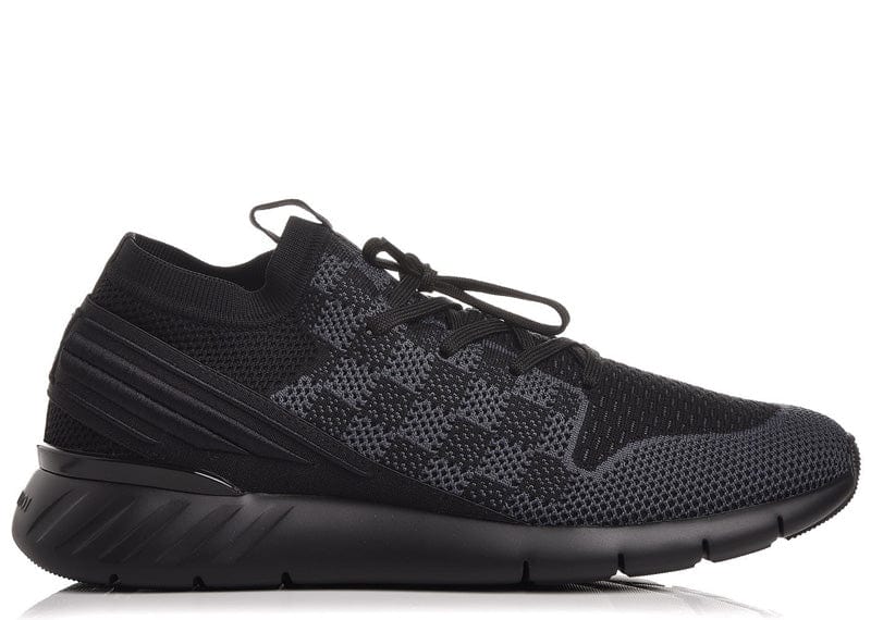 Louis Vuitton Black Knit Fabric Fast Lane Lace Up – Court Order
