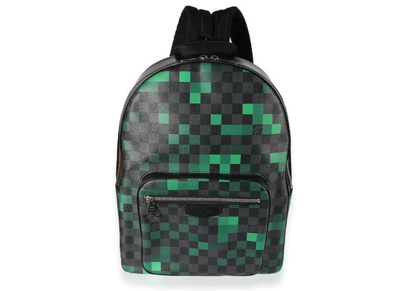 Louis Vuitton Josh Backpack Damier Graphite Pixel Green – Court Order