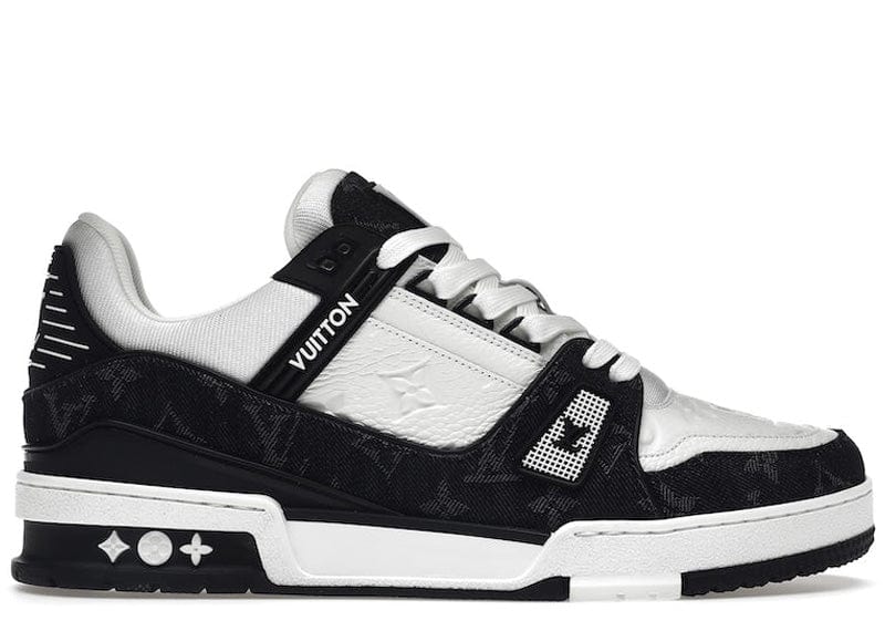 Louis Vuitton LV Trainer White Black – Court Order