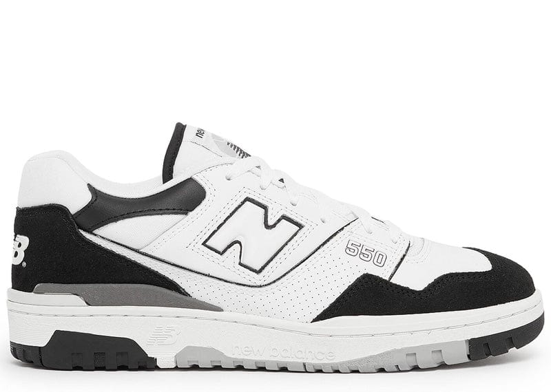 New Balance 550 ホワイト/ブラック シューズ New Balance 550 White Black Rain Cloud – Court Order