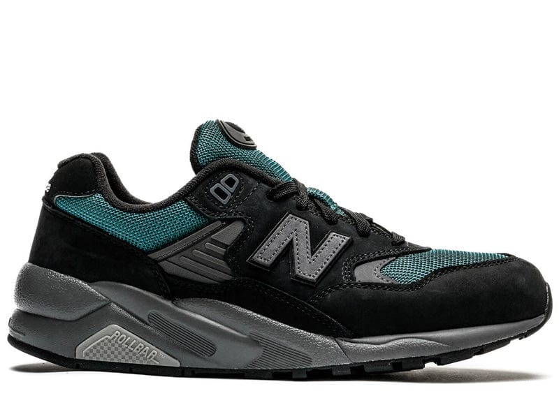 New Balance 580 Black Vintage Teal – Court Order - Main Image