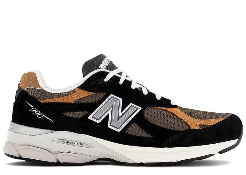 New Balance 990v3 MiUSA Black Tan – Court Order