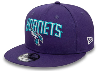 New Era Streetwear Charlotte Hornets 9FIFTY NBA Patch Purple Cap