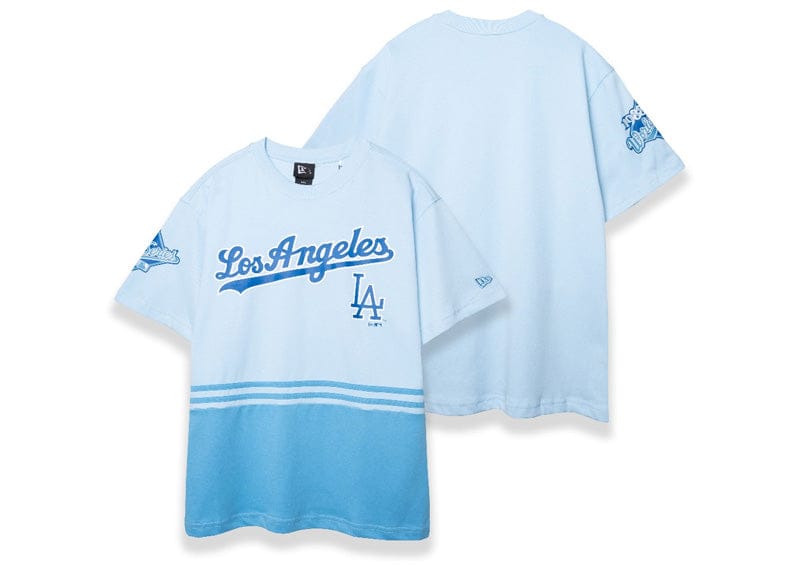 Los Angeles Dodgers World Series Center Front Oversized Pastel