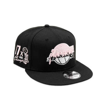 New Era Accessories New Era Chicago Bulls Team Drip 9Fifty Black/Pink Cap