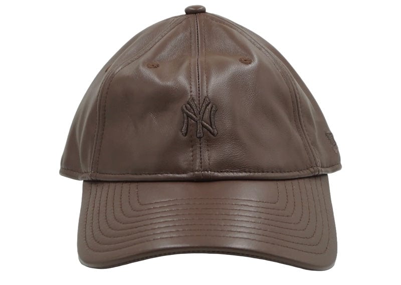 NEW YORK HAT NewBoy Leather【羊革】Lsize New Era New York Yankees Leather 9Twenty Brown – Court Order