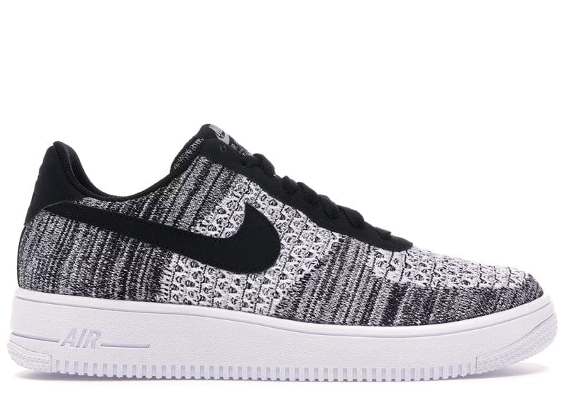 Nike Air Force 1 Flyknit 2 Black Pure Platinum Court Order