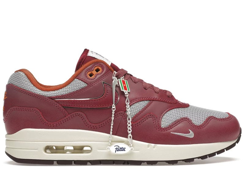 Nike Air Max 1 Patta Waves Rush Maroon (with Bracelet) – Court Order