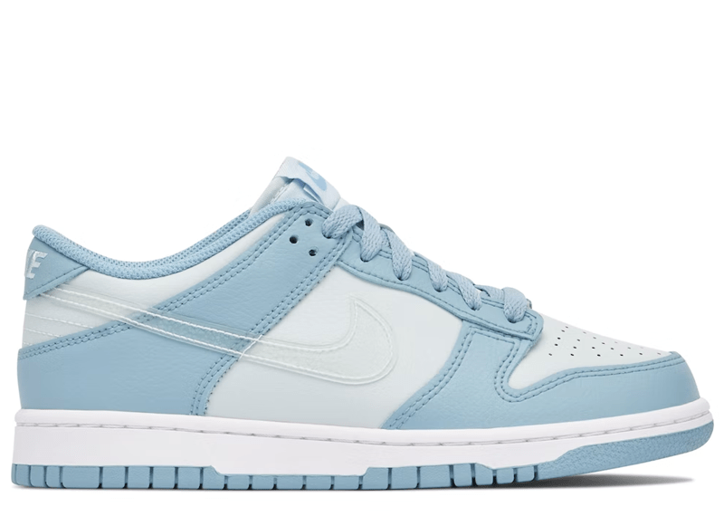 nike dunk aura clear blue