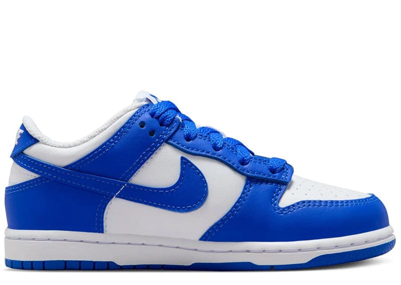Nike Dunk Low White Hyper Royal (PS) – Court Order