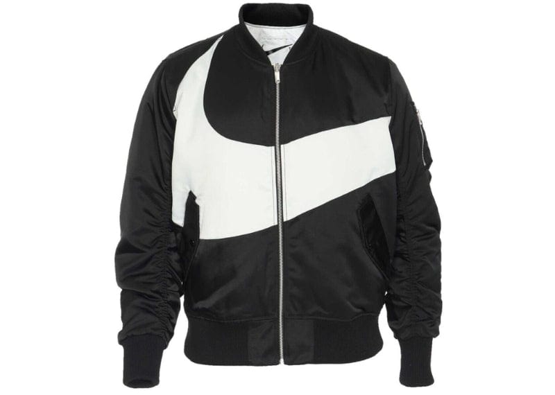 Nike Swoosh Therma-FIT Synthetic-Fill Bomber Black