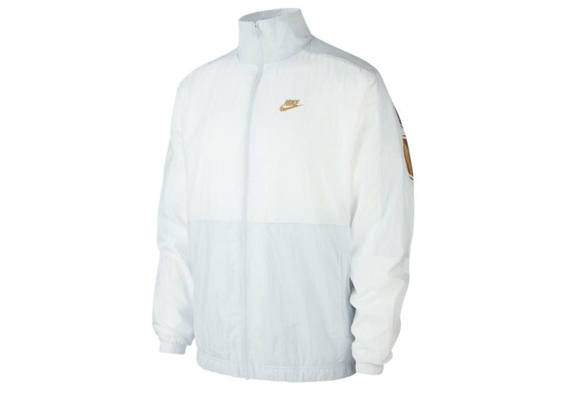 nike jacket gold