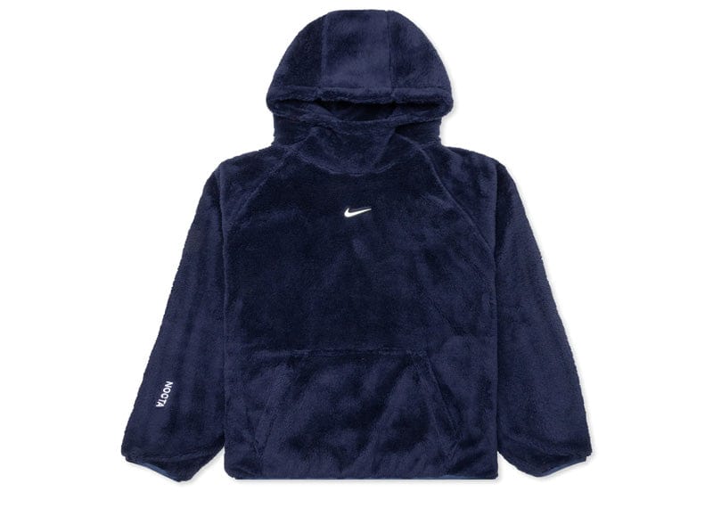 blue nike velvet hoodie