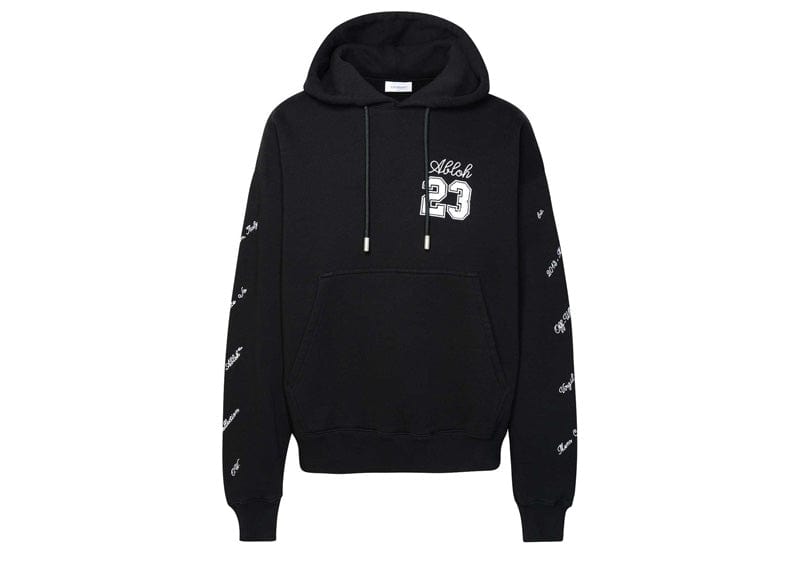 OFF-WHITE 23 Skate Logo-Embroidered Hoodie – Court Order