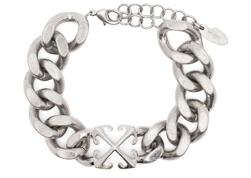 ARROW BRACELET ブレスレット シルバー OFF-WHITE Arrow Chain Bracelet Silver – Court Order
