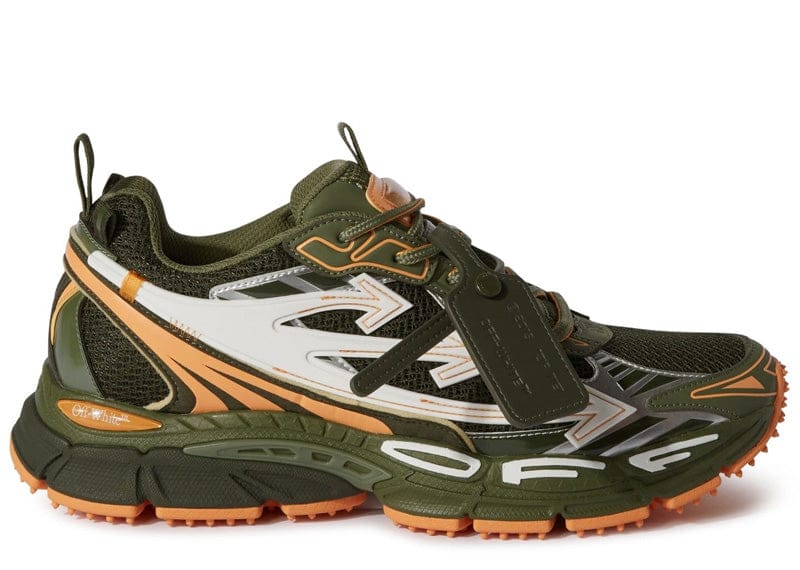 OFF-WHITE Be Right Back Military Green Peach – Court Order