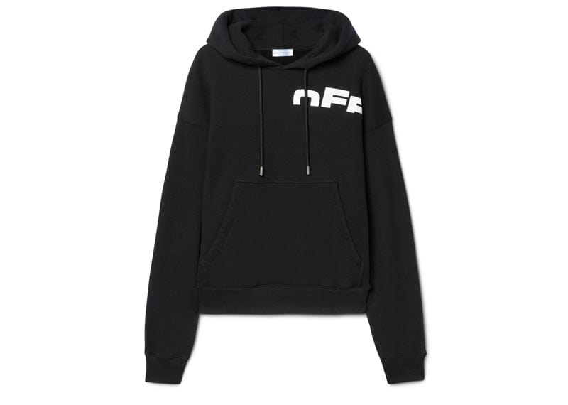 ★Off-White★ Front and back half logo skate hood black OMBB MUSINSA | Off White Front and back half logo skate hood