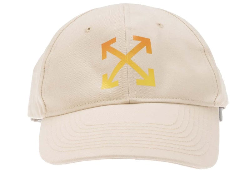 帽子 OFF-WHITE Hardcore Carav Baseball Cap Off-White Orange Gradient Baseball Cap White – Court Order