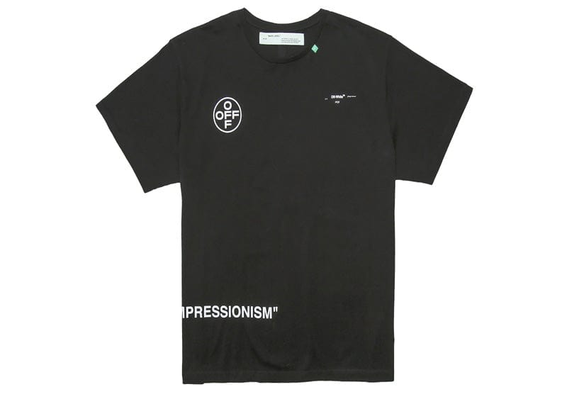 OFF-WHITE Oversized Diag Stencil T-shirt Black – Court Order