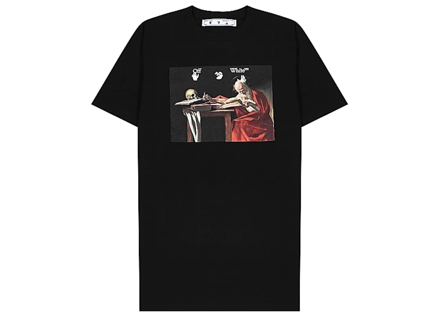 Off white outlet diag caravaggio tee