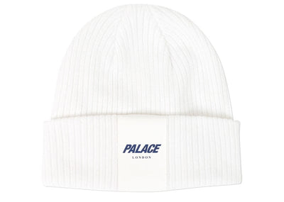 Palace Accessories Palace London Beanie White