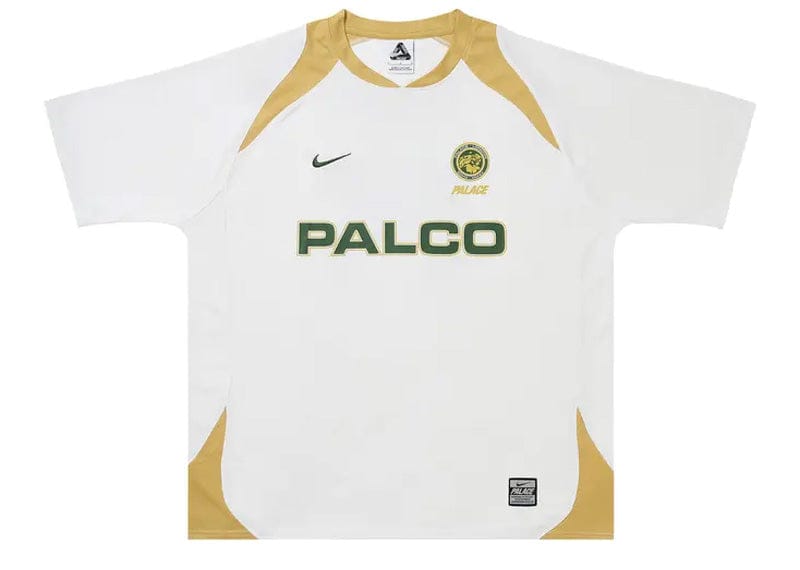 ウェア PALACE NIKE SHOP JERSEY Palace Nike Shop Jersey White/Yellow – Court Order