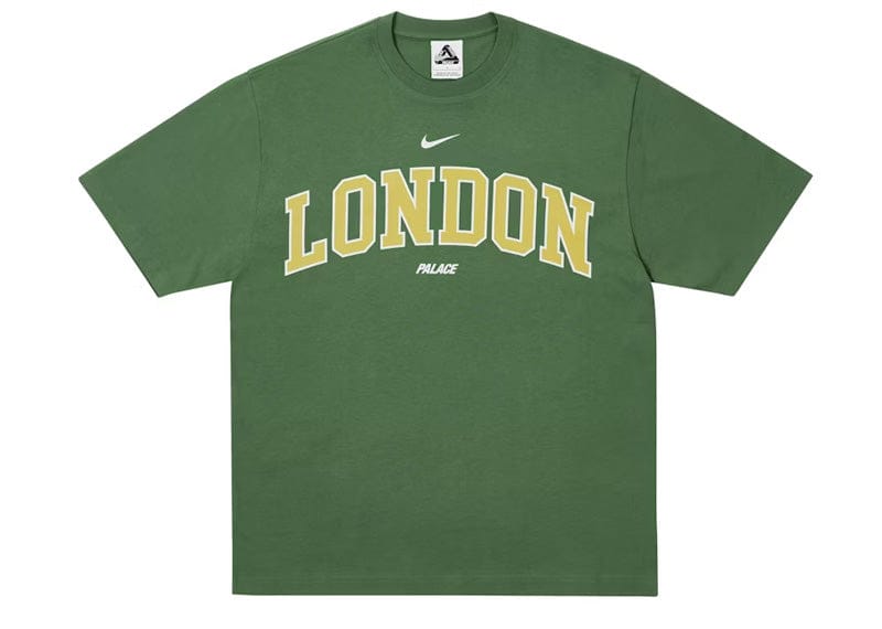 Palace Nike Shop London Tee Green – Court Order