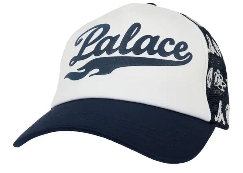 即発送 PALACE PALACTIC TRUCKER NAVY CAP Palace Palactic Trucker Navy – Court Order