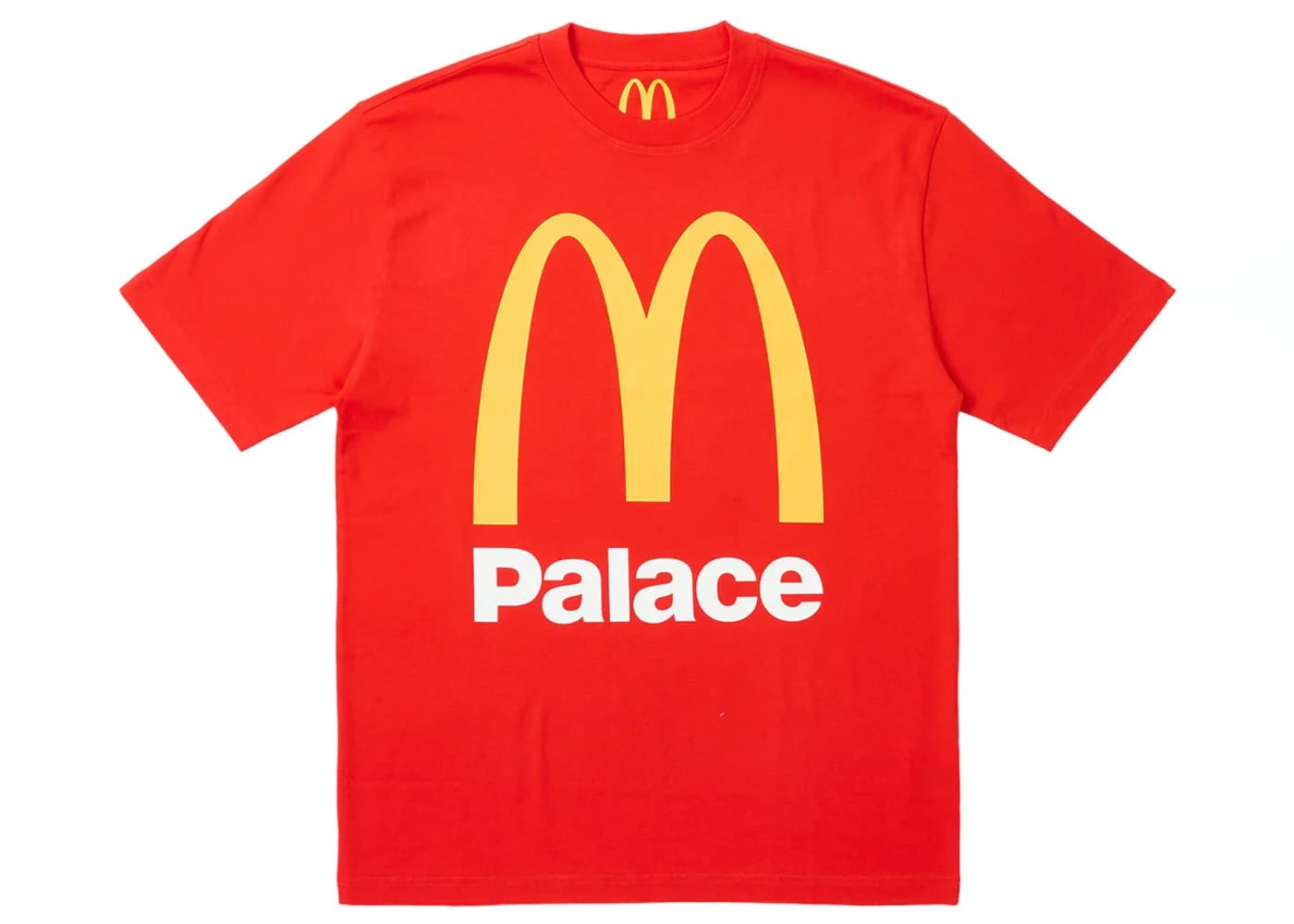 Mcdonalds Palace Hoodie Red Palace X McDonald's Logo T-shirt Red