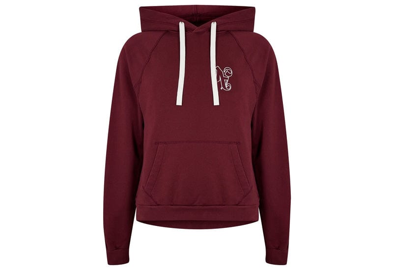 Palm Angels Monogram Hoodie Bordeaux – Court Order