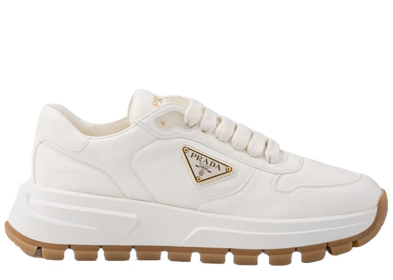Prada Prax 01 Leather Sneakers Ivory Gum (Women's) – Court Order