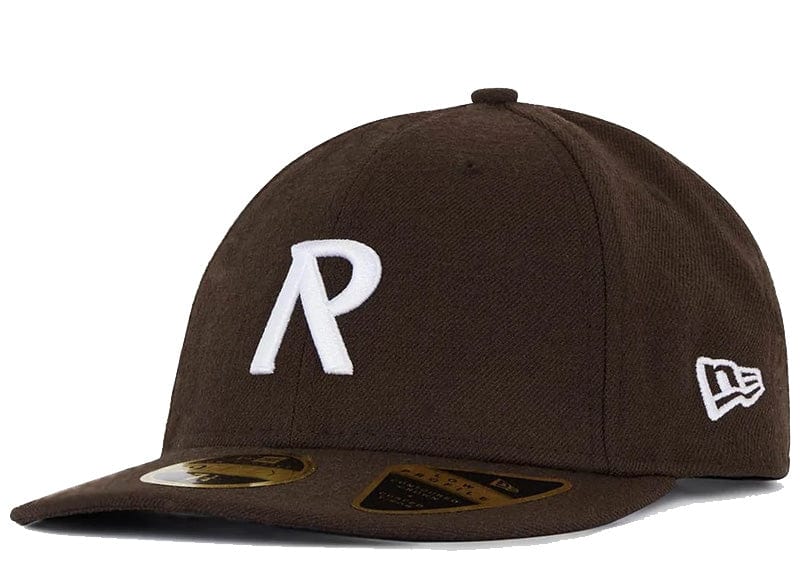 Initial New Era 59Fifty Cap Vintage Brown Court Order