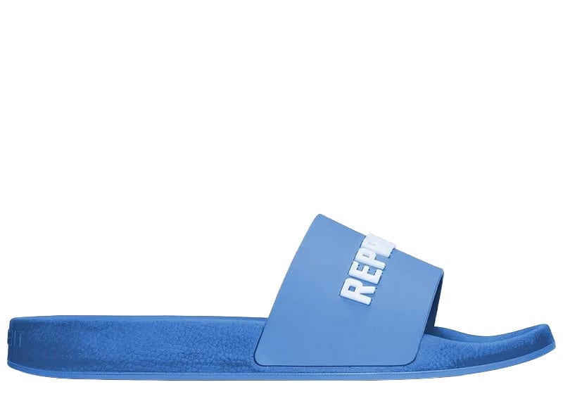 Represent Men\'s Slide Sandles Sliders Pool Cobalt Blue Logo Flip Flop Designer 8 Represent Men main image 2