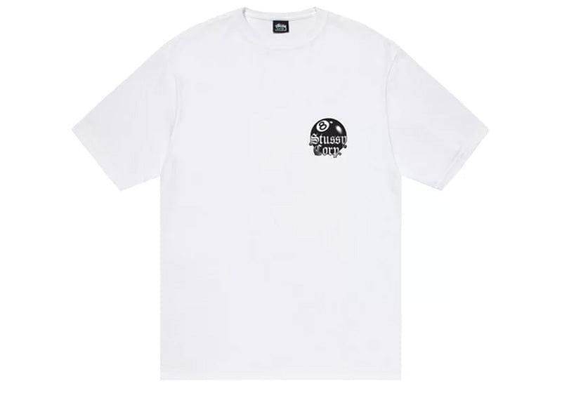 Stussy 8 Ball Corp. Tee White – Court Order