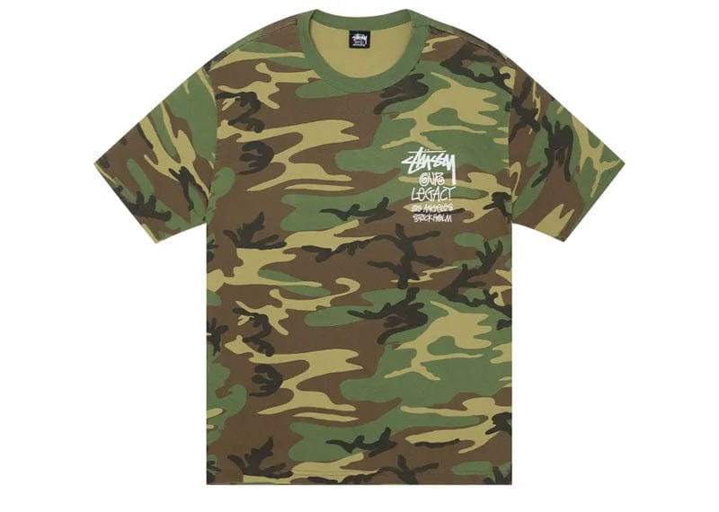 スケートボード Stussy x Our Legacy Work Shop Tee\"Camo\" Stussy x Our Legacy Work Shop Surfman Pigment Dyed Tee Camo
