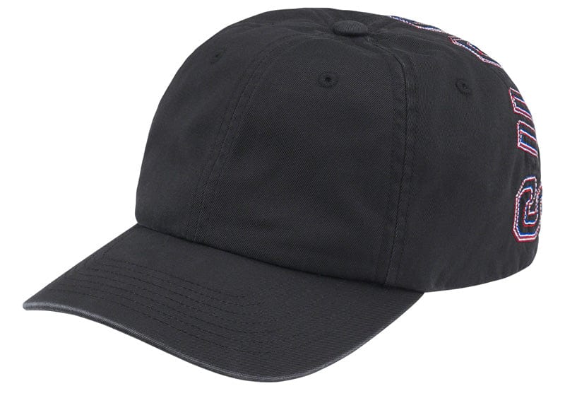 Supreme Back Arc 6-Panel Black – Court Order