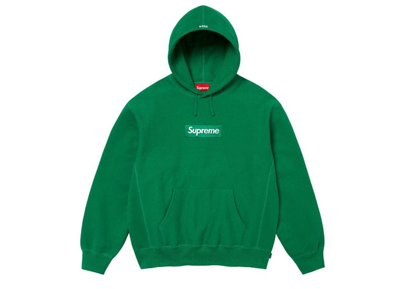 Supreme Box Logo Hoodie Green – Court Order