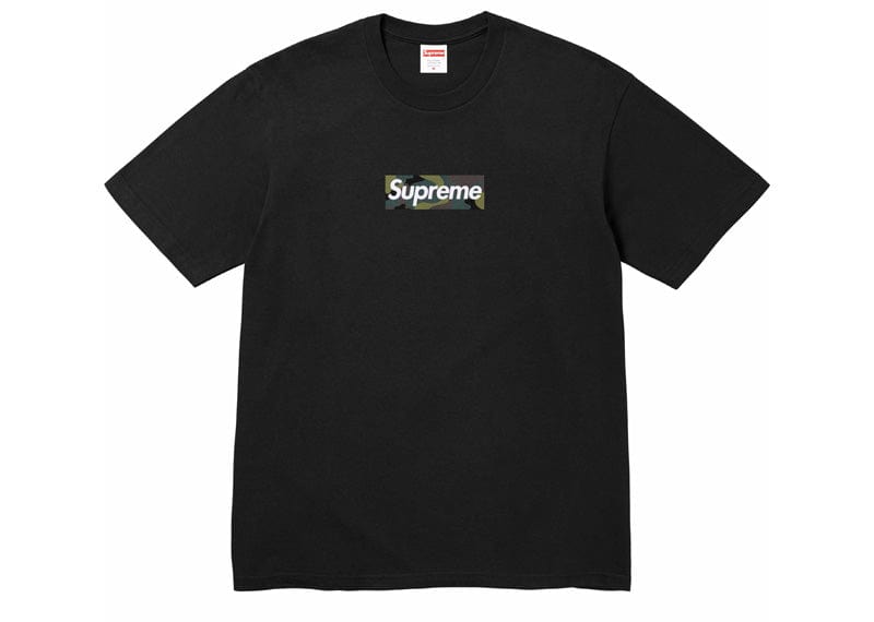 Supreme Box Logo Tee FW23 Black Court Order