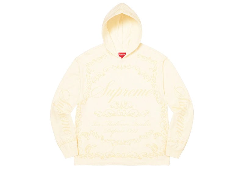 Supreme Celebre Hooded L/S Top White – Court Order