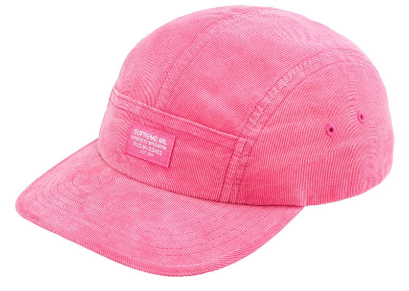 帽子 Supreme Corduroy Camp Cap Pink s-l400.jpg