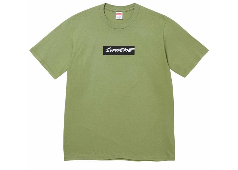 Supreme Futura Box Logo Tee Moss Green Men s Size L