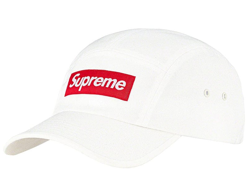 Supreme Glitter Cordura Camp Cap White Court Order