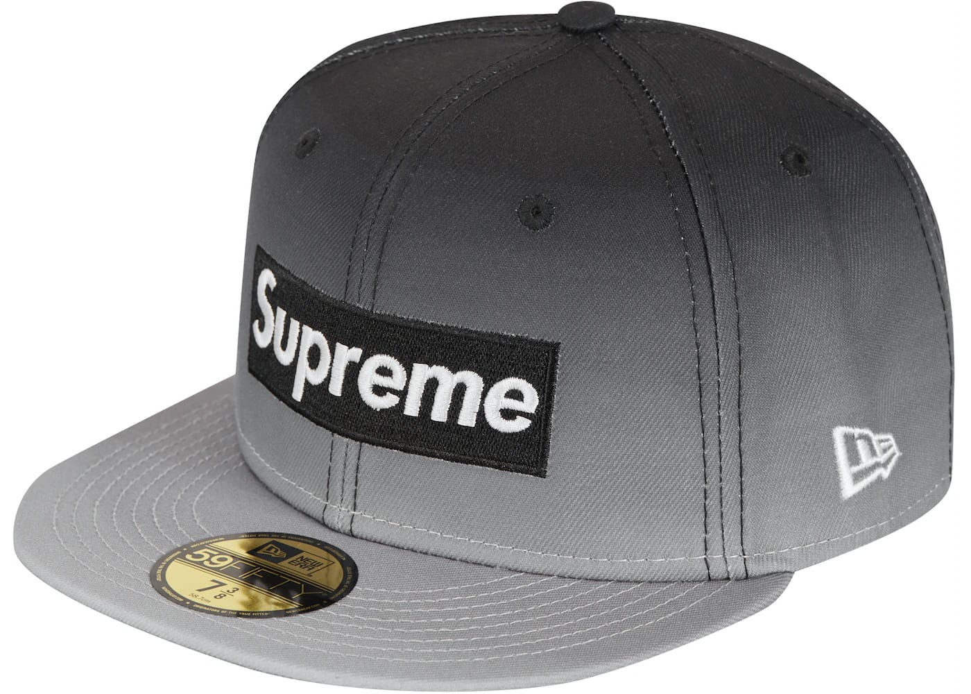 Supreme Gradient Box Logo New Era Black – Court Order