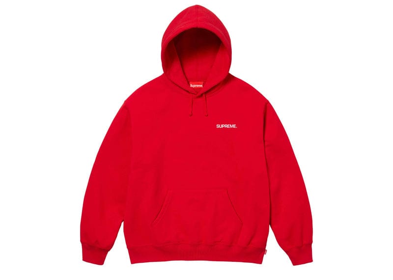 Supreme Immortal Hooded Sweatshirt Red – Court Order