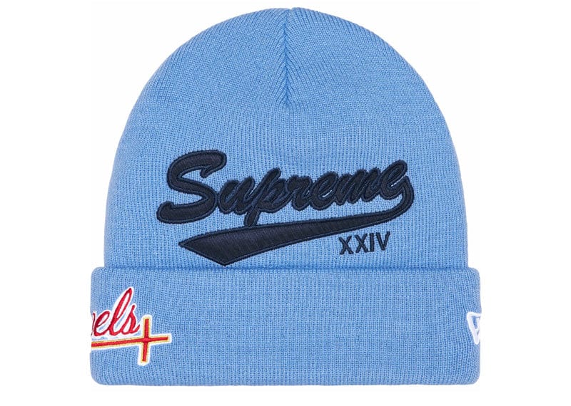 Supreme Diamond Beanie 水色/白 2024 ファッション Supreme Diamond Beanie 