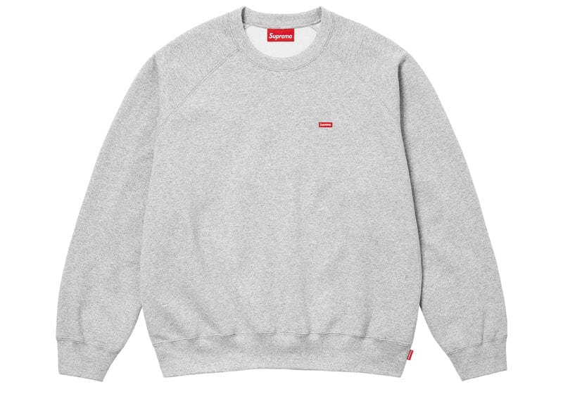 Supreme Small Box Raglan Crewneck Heather Grey – Court Order