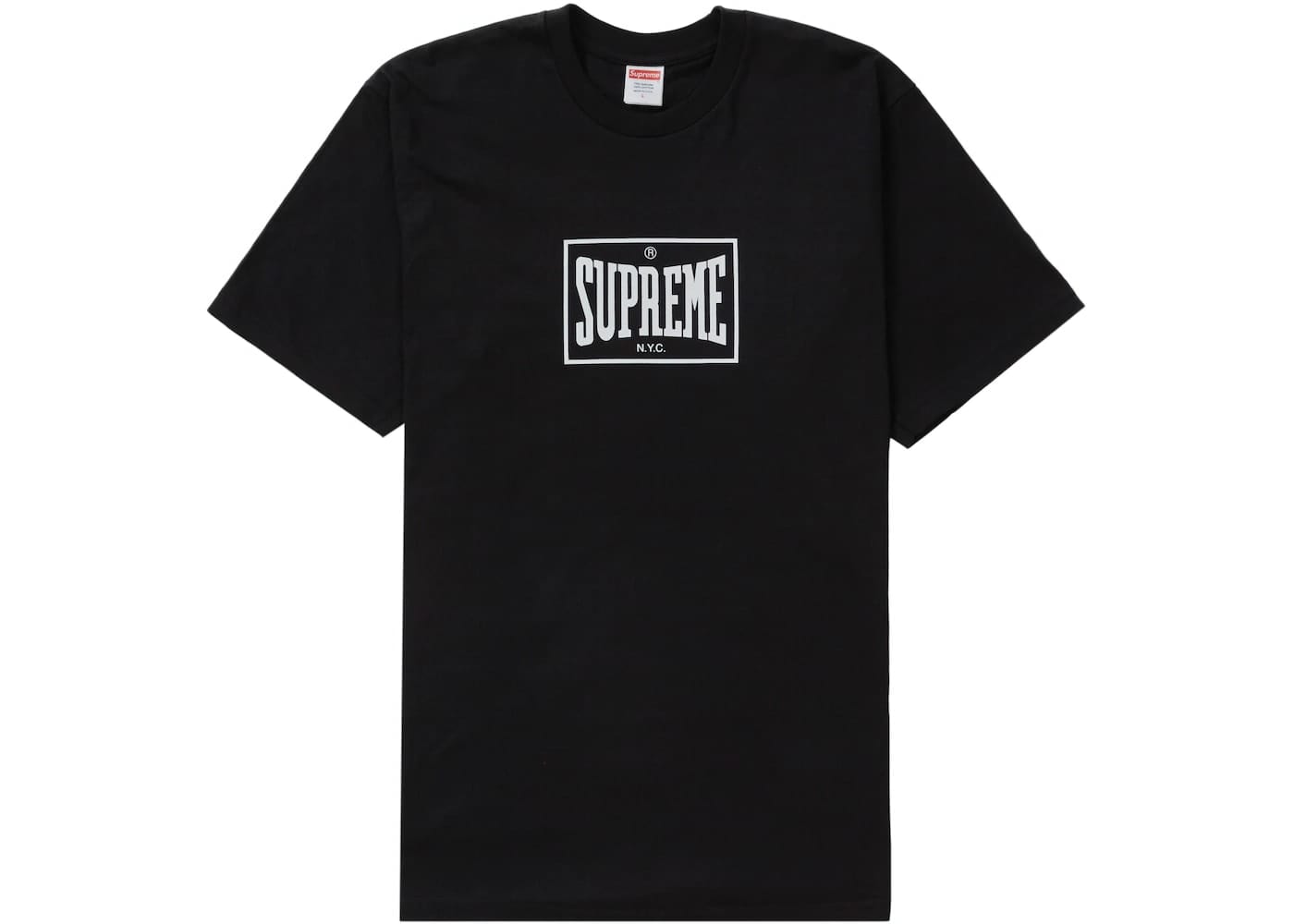 Supreme Trademark Tee 'Black